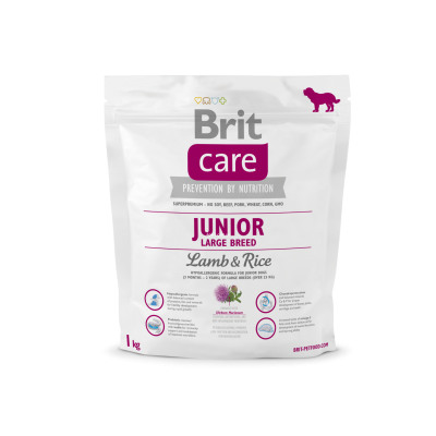 Brit Care Junior Large Breed Lamb &amp; Rice 1 kg (д/щенков гигантских пород)
