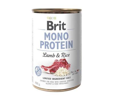 Brit Mono Protein Dog k 400 g з ягням і темним рисом