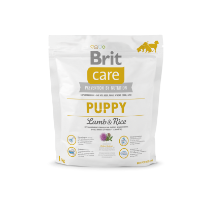 Brit Care Puppy Lamb &amp; Rice 1 kg (д/щенков)