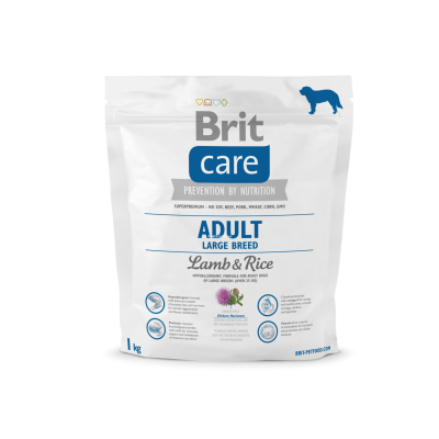 Brit Care Adult Large Breed Lamb &amp; Rice 1 kg (д/собак весом от 25 кг)