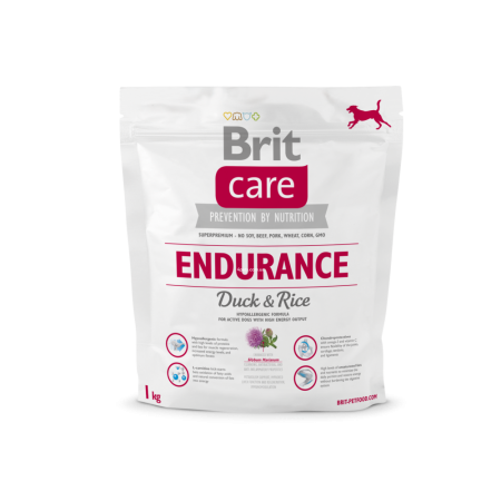 Brit Care Endurance 1 kg (д/активн. соб. всех пород)