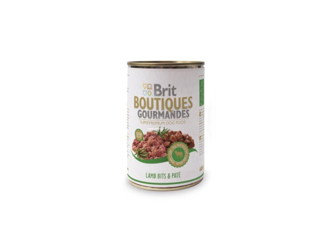 Brit Boutiques Gourmandes 400 г кусочки ягненка в паштете