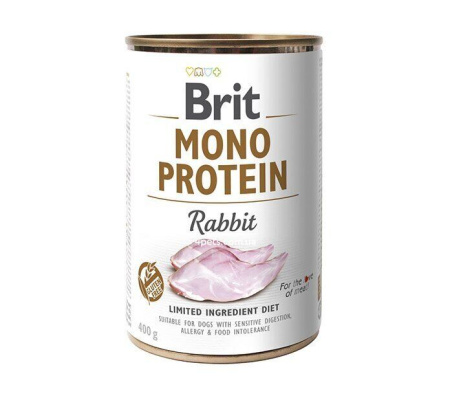 Brit Mono Protein Dog k 400 g з кроликом