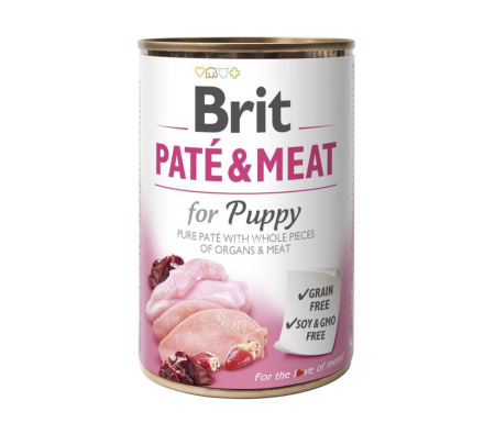Brit Paté & Meat Puppy 400 g chicken & turkey