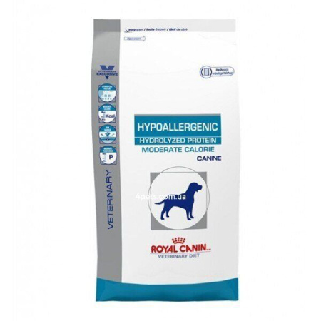 Лікувальний корм Royal Canin HYPOALLERGENIC MODERATE CALORIE CANINE